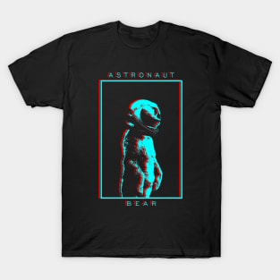 Astronaut Bear 3D T-Shirt